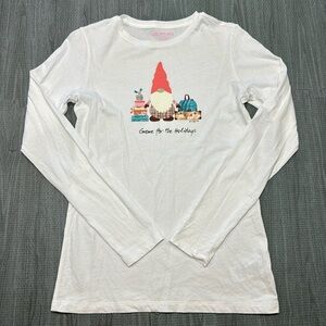 J. crew Crew Cuts “Gnome for the holidays” Graphic Tee - Girls XXL (15/16)